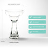 Unbreakable Margarita Glass with Bubble Base 330ml - Set of 4 Margarita Glass D-STILL Drinkware 