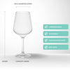 Unbreakable Red Wine Glass 380ml - Set of 4 Wine Glass D-STILL Drinkware 