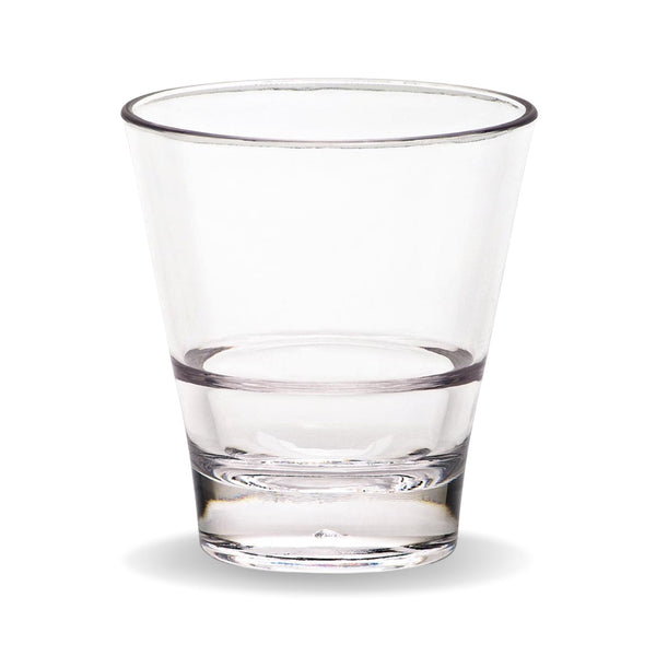 Unbreakable Short Rocks Glasses 255ml - Set of 4 Tumbler Glass D-STILL Drinkware 