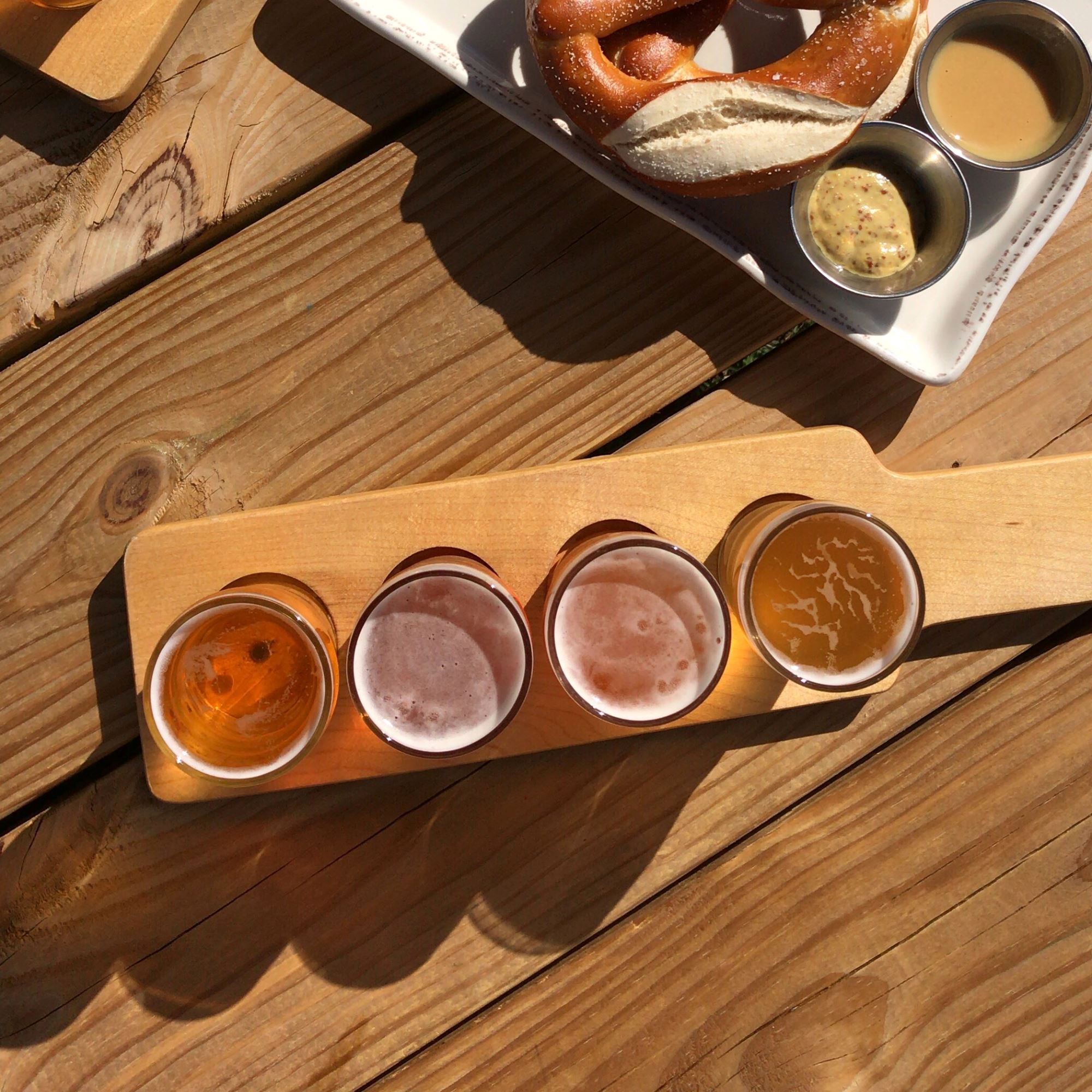 Wooden Beer Tasting Paddle Board Barware D-STILL Drinkware 